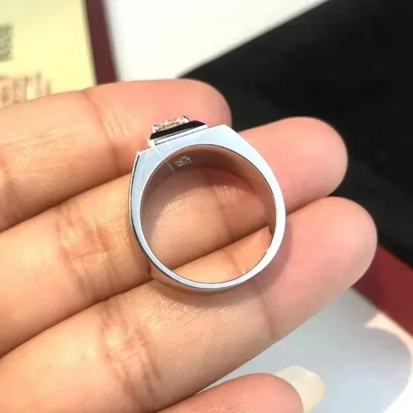 🆕 Classic Style 1.25 CTW. Diamond Band / Ring, Stamped 925 Sterling Silver 🆕 - Picture 5 of 8